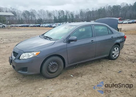 2010 Toyota Corolla Base из США, поврежденный, VIN 2T1BU4EE9AC526093